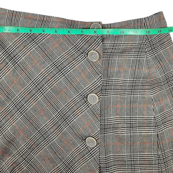 ZARA Basic Plaid mini skirt - Picture 6 of 9